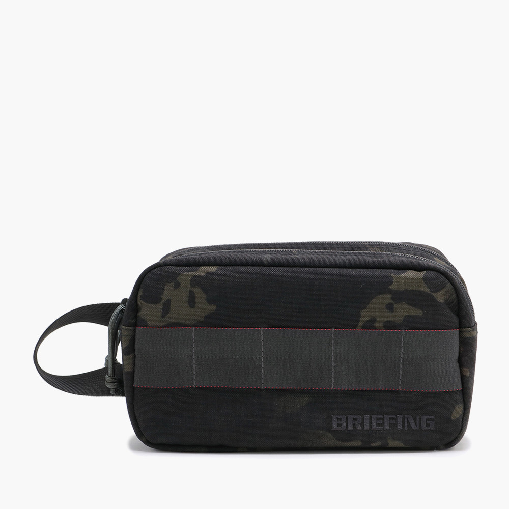 DOUBLE ZIP POUCH-3 GOLF,Multicam Black, large image number 0